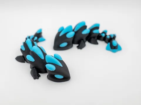 Mini Articulated Dragon 03 view 2