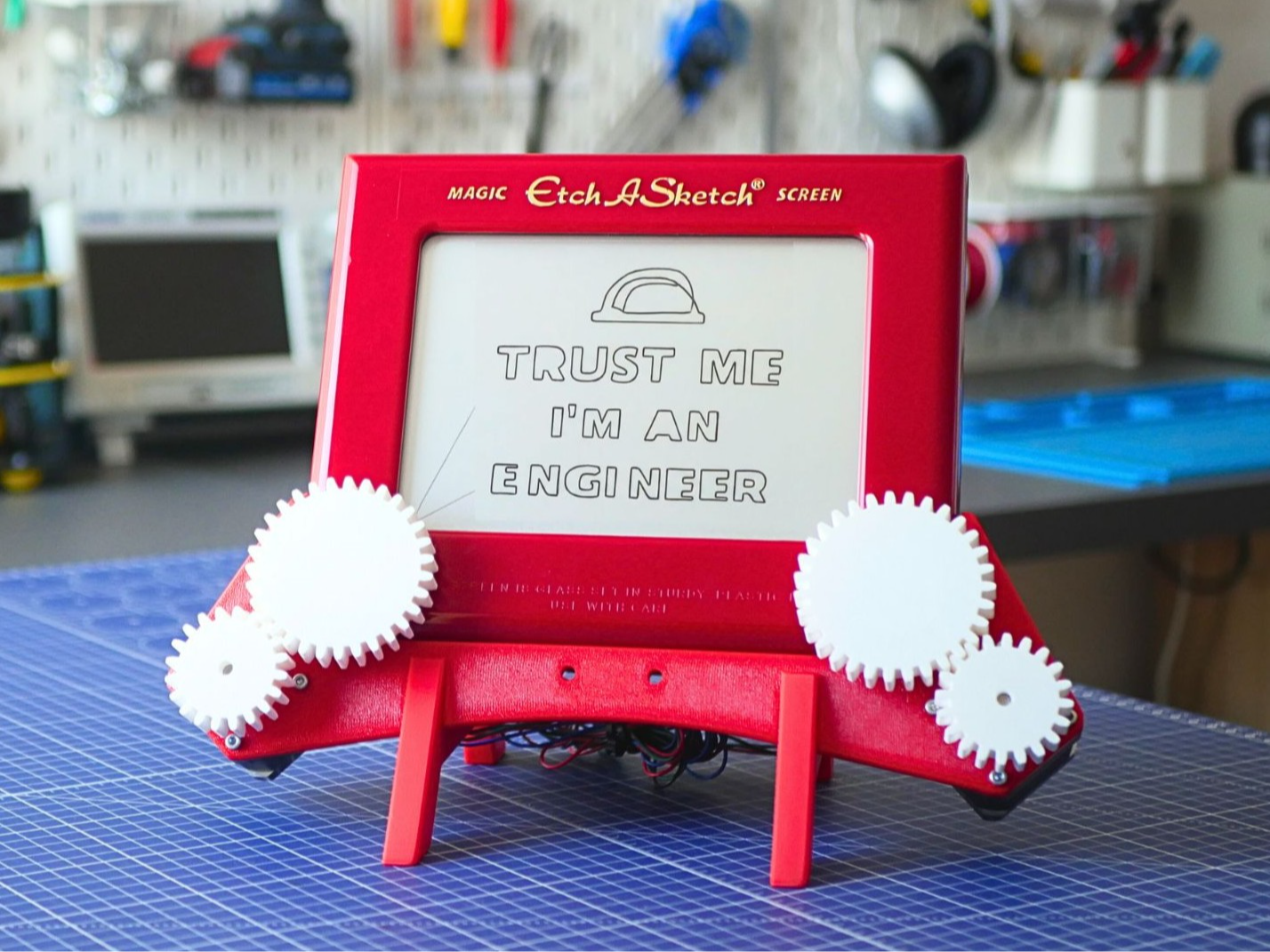 CNC A Sketch: Etch A Sketch Drawing Machine