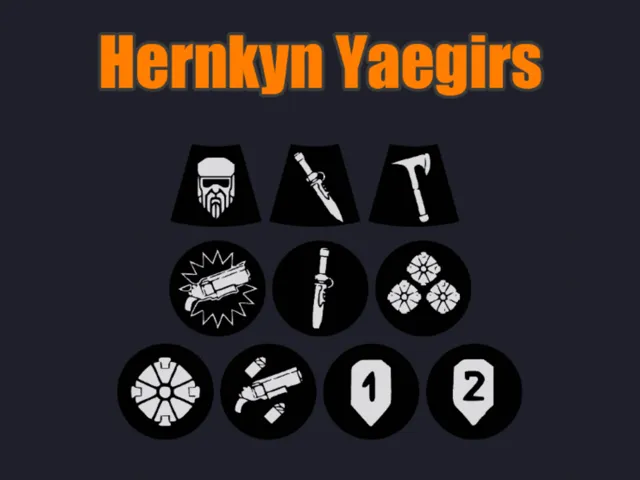 Hernkyn Yaegirs Tokens - Kill Team 2024