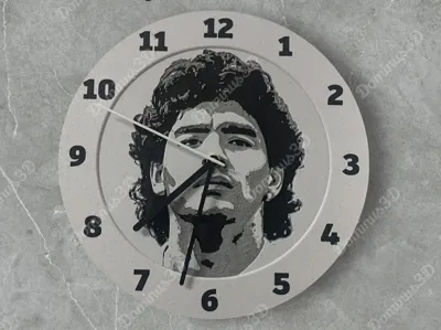 Maradona Wall Clock