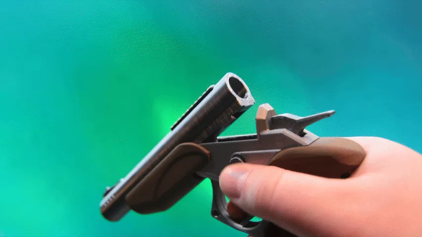 Hunting Pistol - One-Shot Long-Range - Fidget Toy view 3