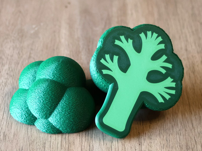 Miniatura 4 do modelo 3D Sliceable magnetic broccoli toy