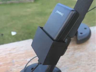 Power bank holder for Seestar with leg clip