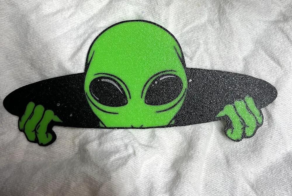 Peek a Boo Alien by WagZPrintZ - MakerWorld