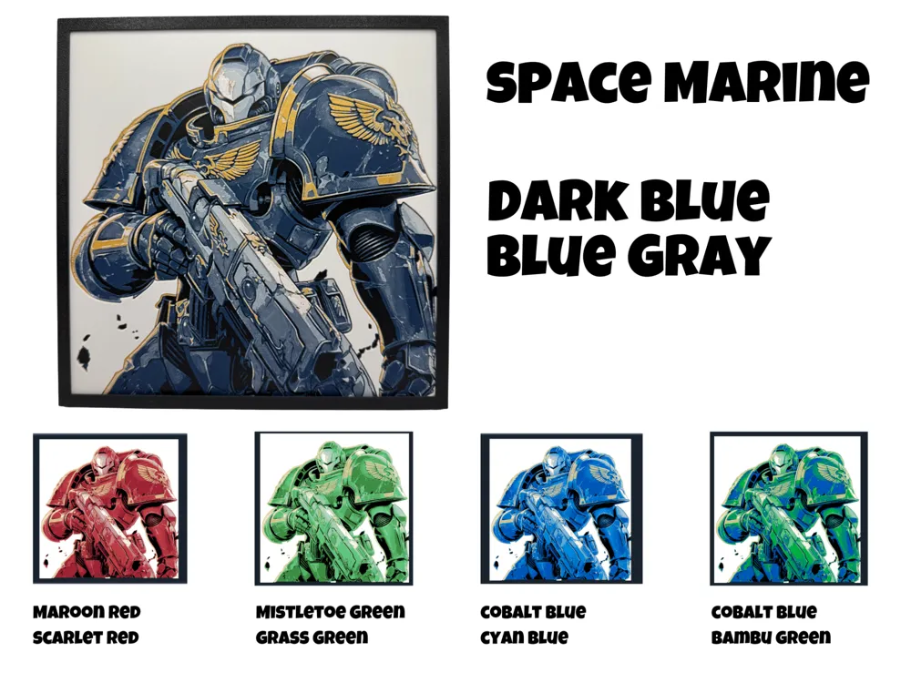 Space Marine - Adjustable Colours