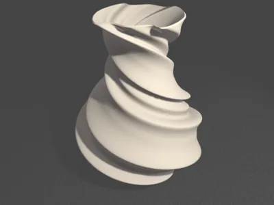 Cool modern vase
