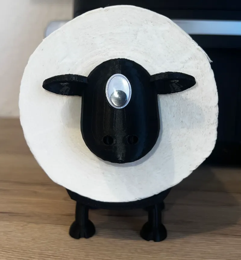 Cyclops Sheep Toilet Paper Roll 