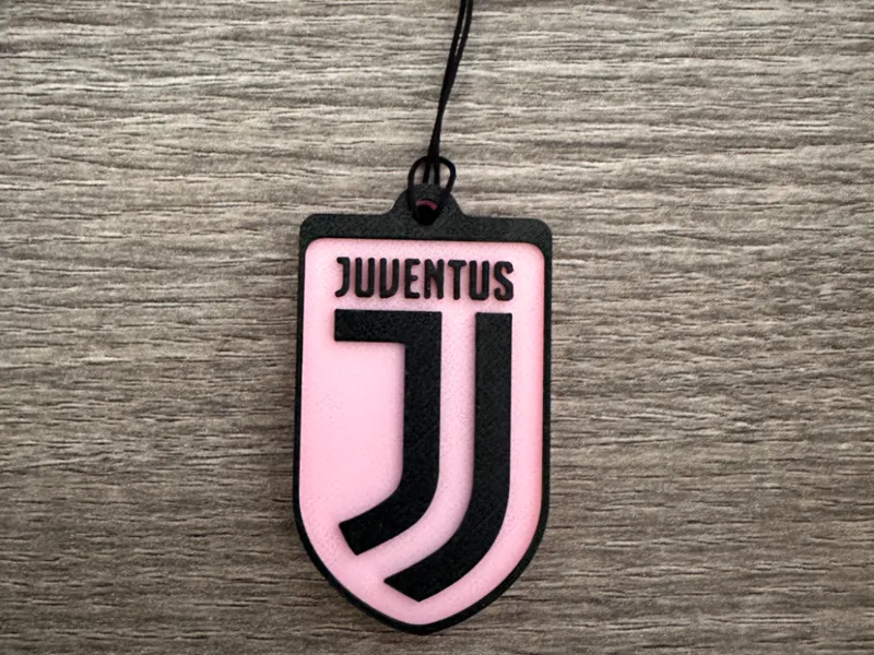 Portachiavi Juventus con bordo