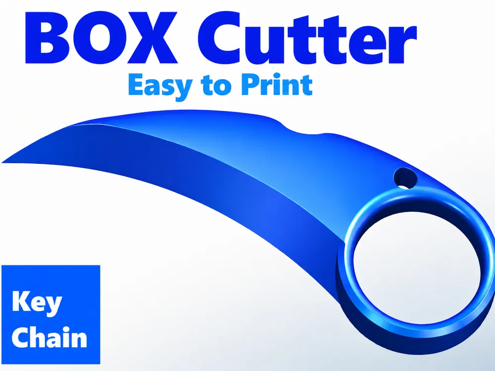 Caja o estuche: ultra light box cutter 15 MIN PRINT!!. Referencia del modelo original.