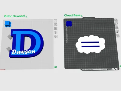 Dawson - Decorative Name Sign