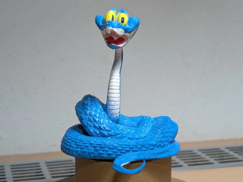 Gary the Snake - Zootopia 2 (3D Coloring)