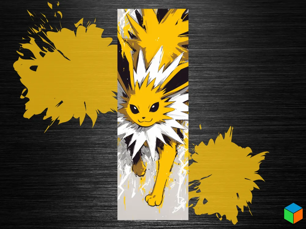 Jolteon Bookmark – Lightning-Fast Elegance