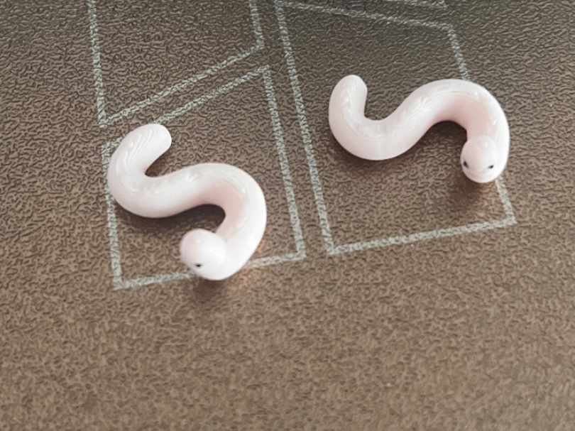Mini Decorative Worm