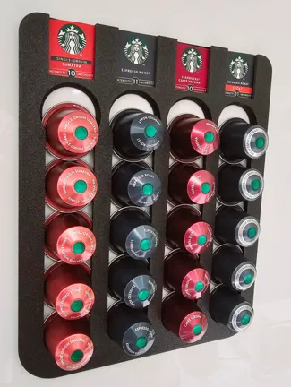Nespresso Capsule Storage with Label Holder