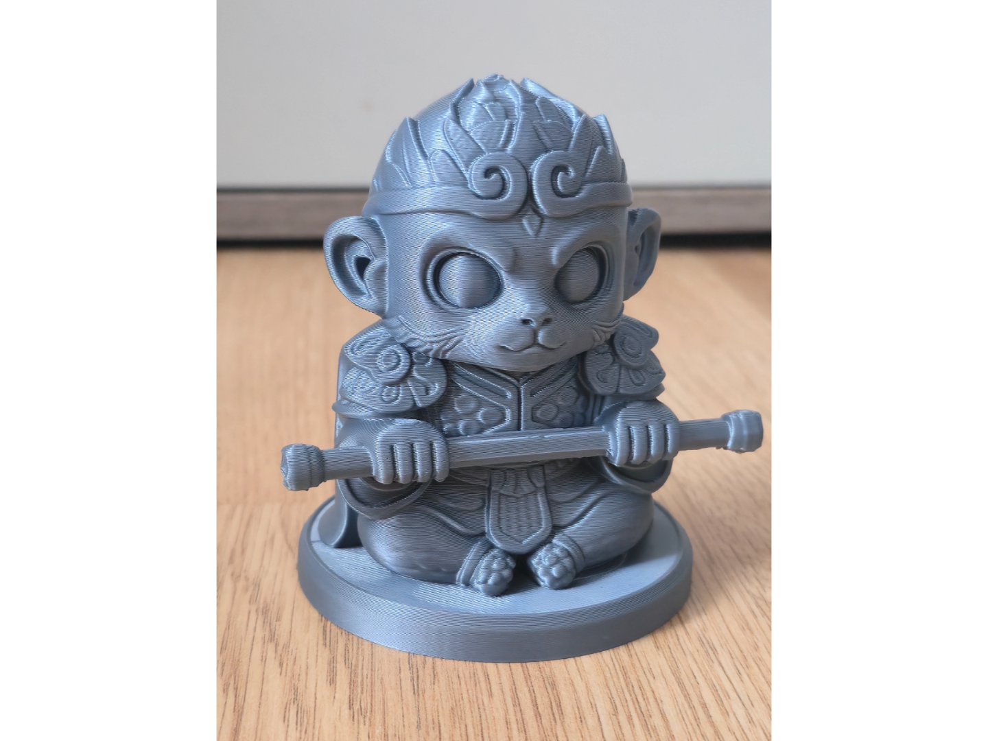 Monkey King Figurine – Staff Warrior
