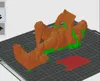 Flat 0.2mm layer, 2 walls, 5% infill