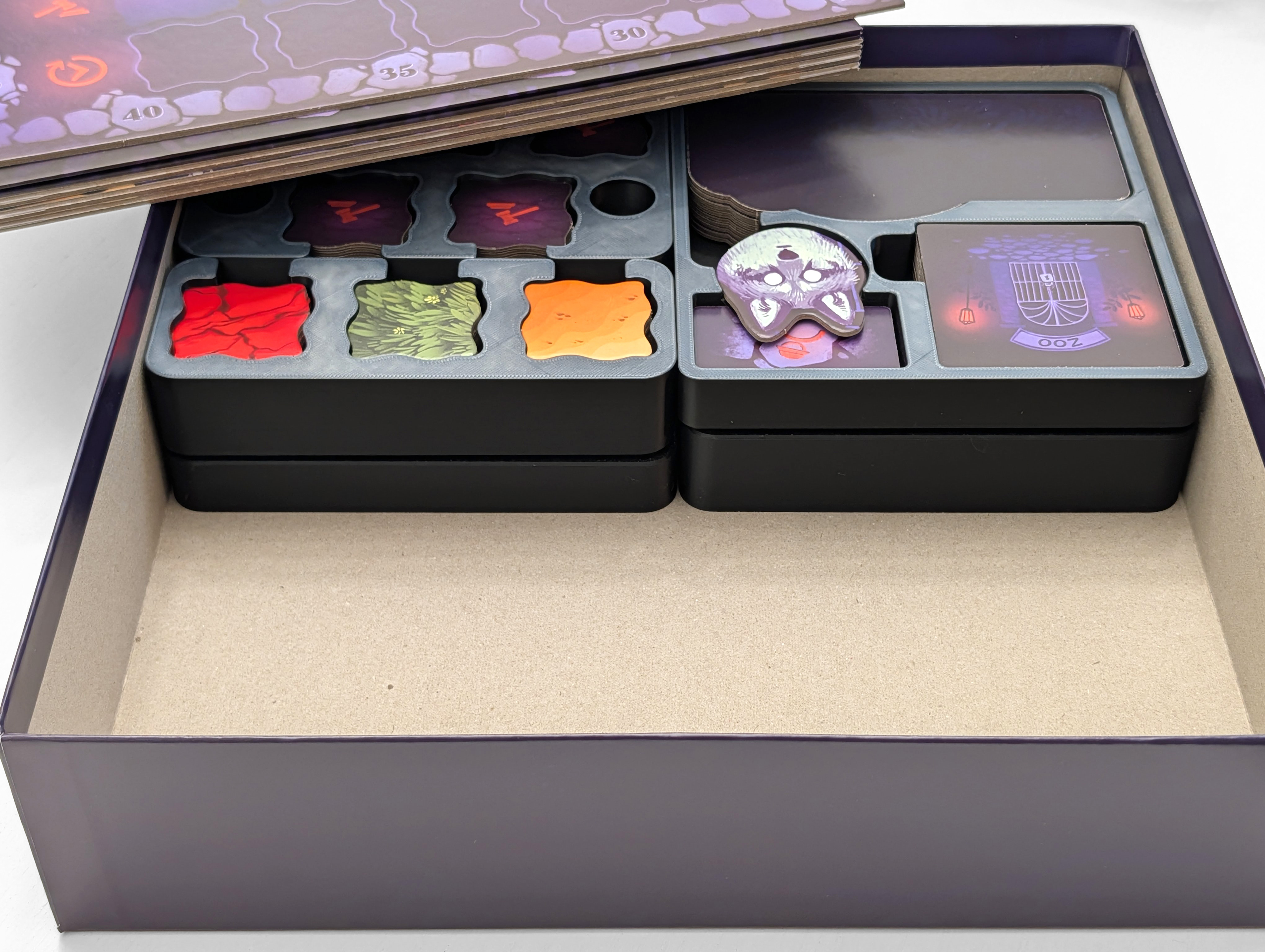 Night at the Zoo w/Expansions - Organizer Insert - Free 3D Print