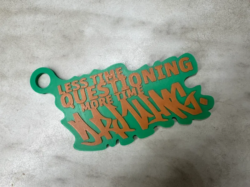 Keychain - NFS Style (l-t-questioning-m-t-driving)
