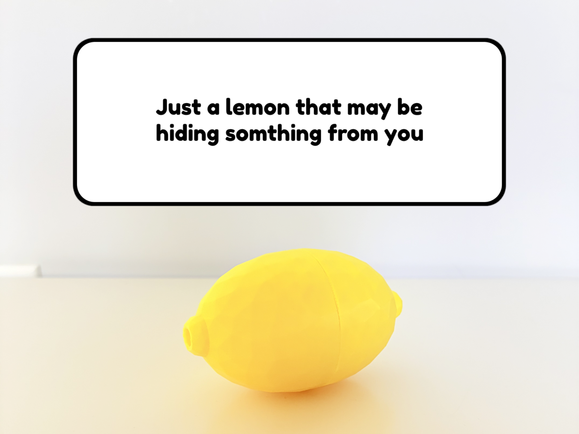Miniatura 1 do modelo 3D Lemon container