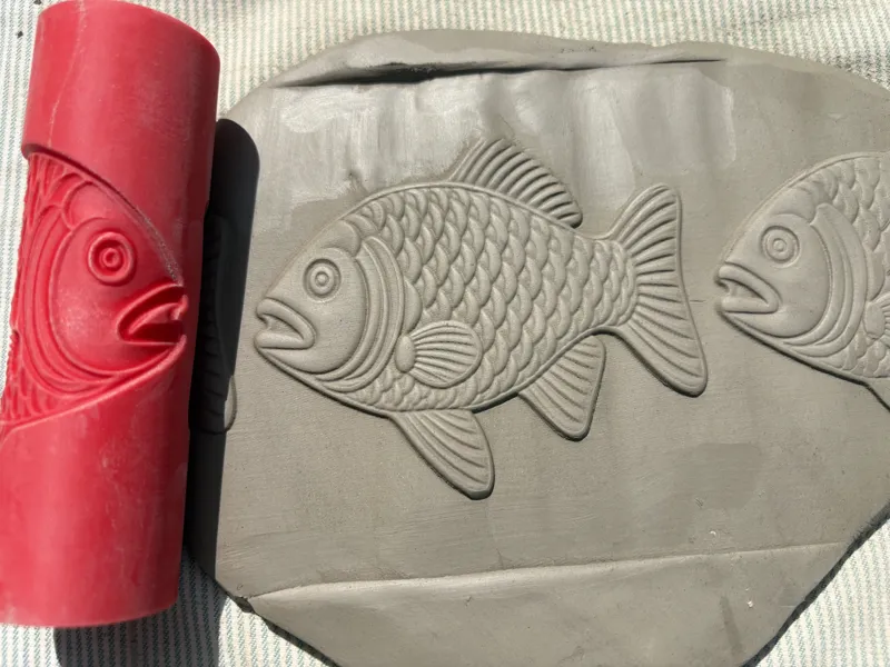 Texture Roller - Finned Fish