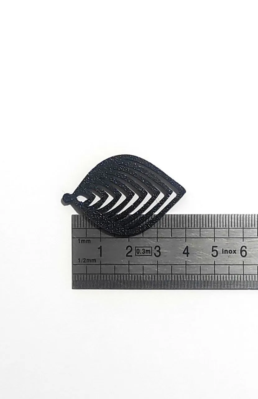 Echo Leaf - Earrings view 2