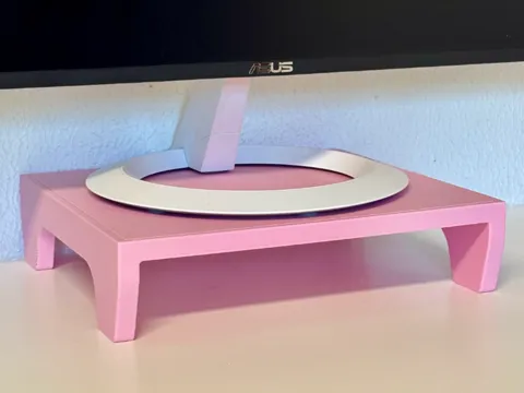Soporte: Monitor Riser – Minimalist Monitor Stand — referencia de MakerWorld