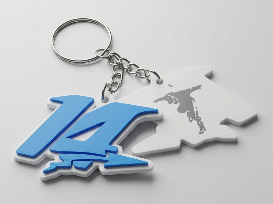 Fernando Alonso Keychain #14 + Hawk pose