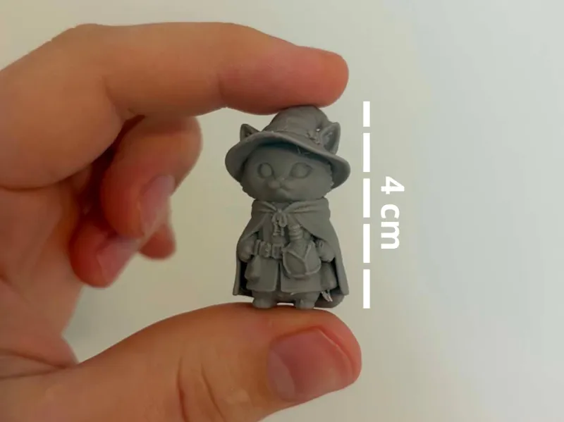 Cat mage Keychain