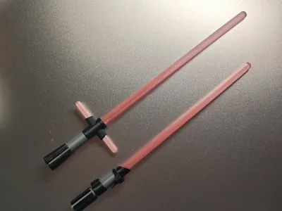 Lightsaber hair stick