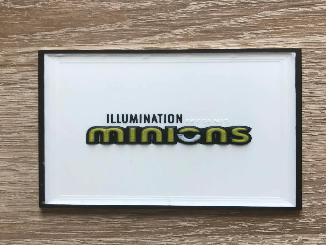 Minions Logo - Free 3D Print Model - MakerWorld