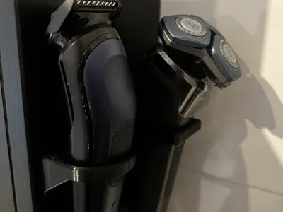 Holder for razors and trimmers