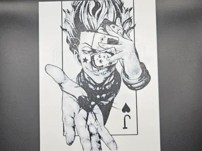 Hueforge Hisoka - Hunter x Hunter