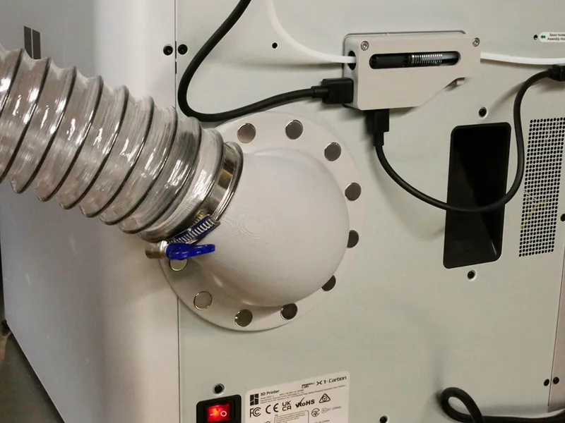 X1C Articulated Right Angle Exhaust Vent