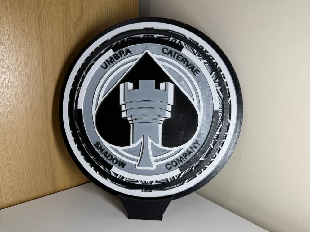 Shadow Cod Logo Call of Duty - Shadow Company Mosaic by Luke's 3D Prints MakerWorld ...