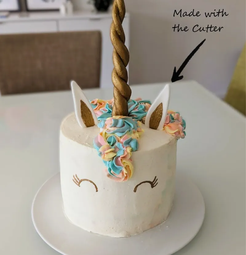 Animal Ear Cookie Cutter - Horse / Unicorn