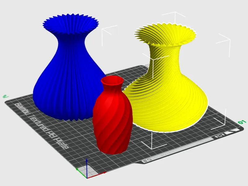 3 Piece Vases