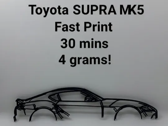 Toyota Supra MK5 Silhouette