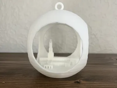 Redland California Temple Ornament