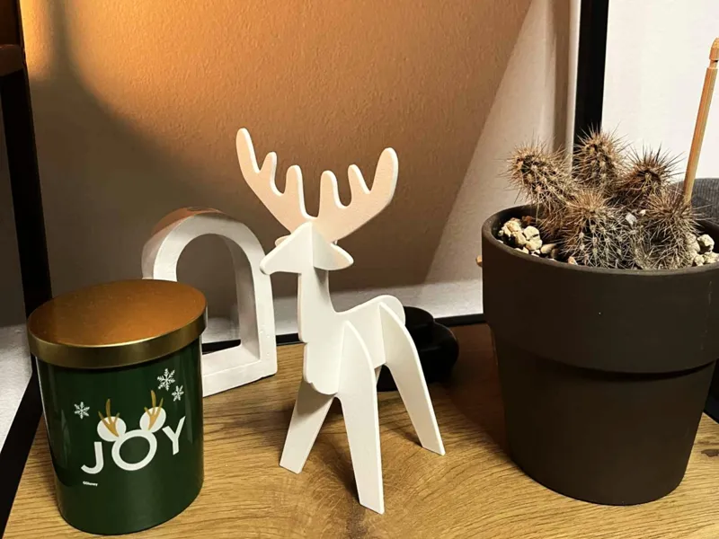 Decorative art deer