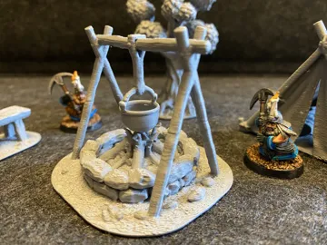 Escenografía en miniatura: Campfire 1 — vista de referencia 4