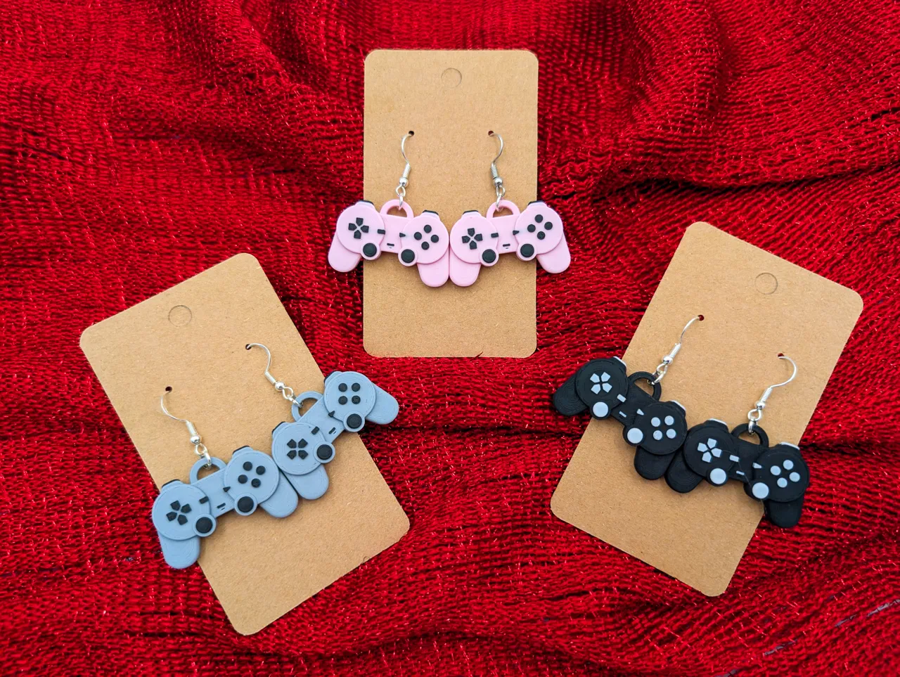 Video Game Controller Earrings, Keychain or Charm view 3