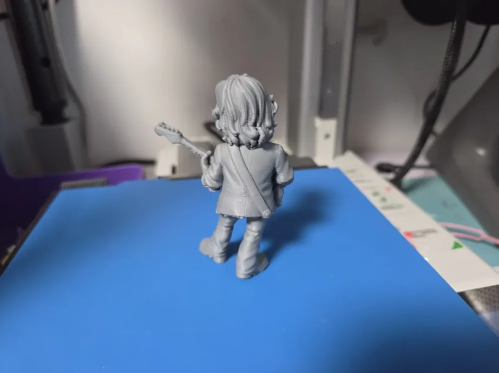 Chibi Guitar Hero Series - Eric Clapton - Free 3D Print Model - MakerWorld