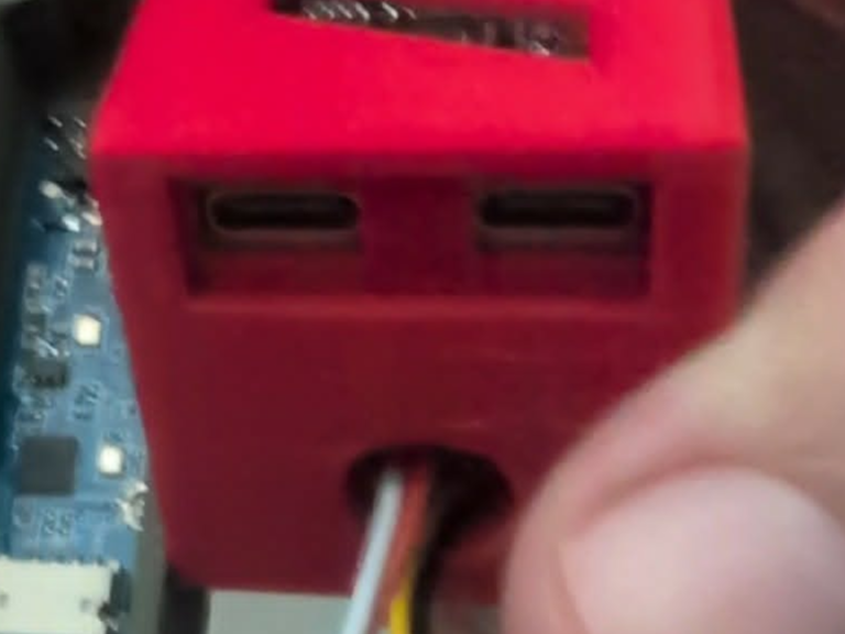 ESP32 C6 dual USB Development Board Case