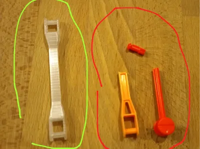 Kosmos Cyborg Hand Replacement Part D4