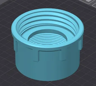 Adapter 2" BSP on DIN71