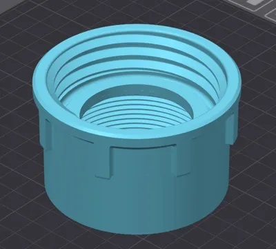 Adapter 2" BSP on DIN71