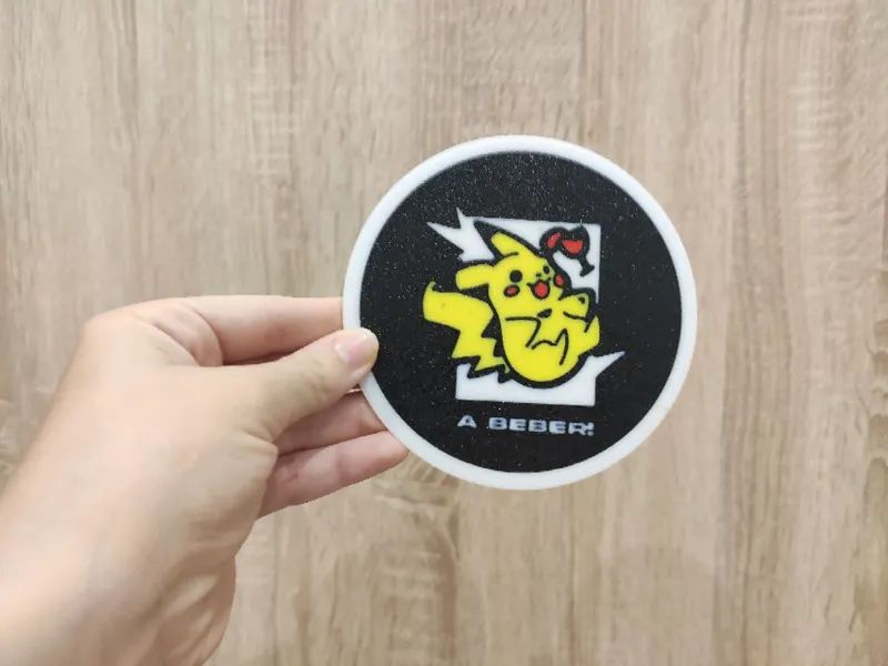 POSAVASOS PIKACHU POKEMON