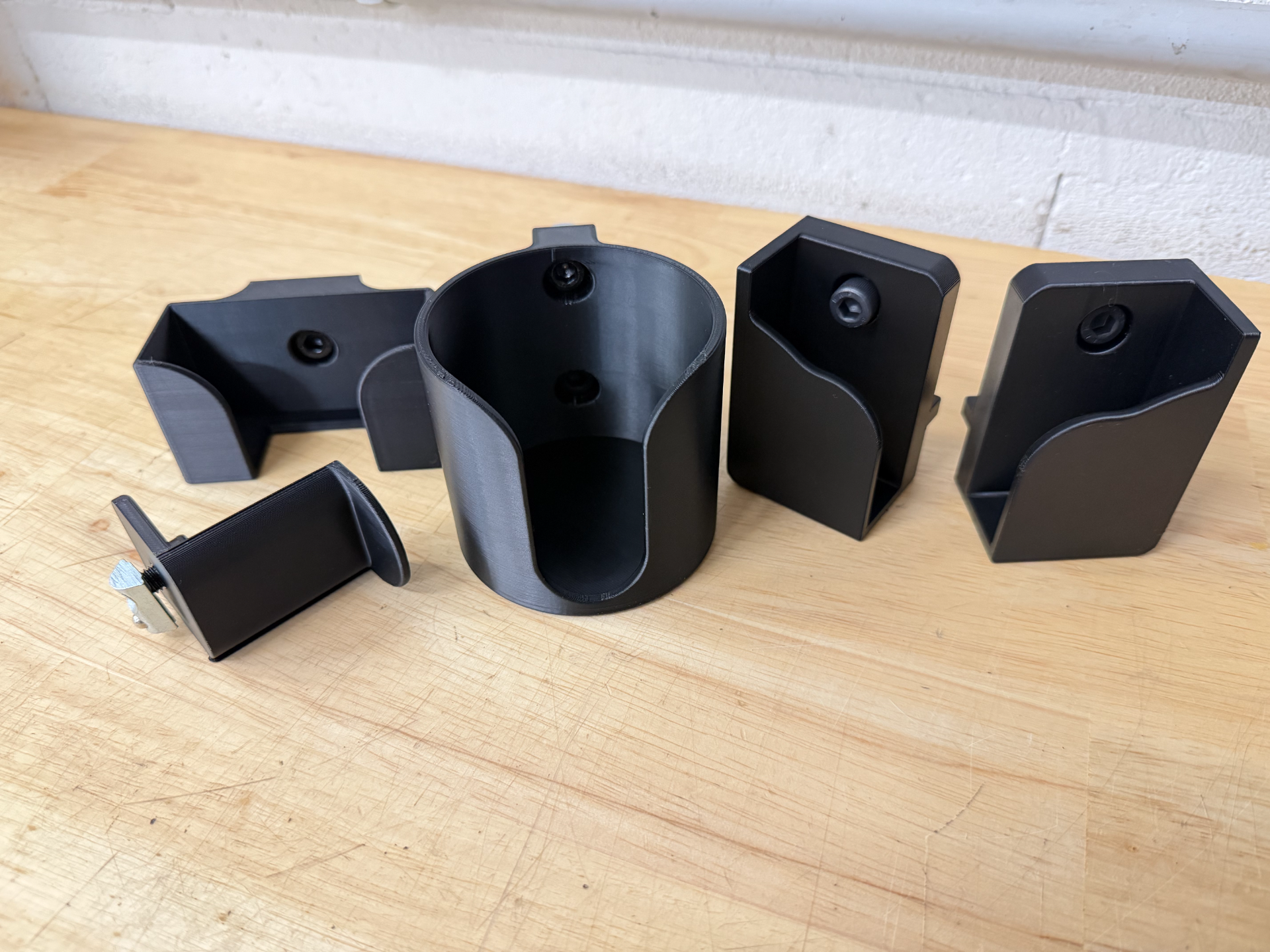 Simrig phone/cup/keyboard/headphone combo print