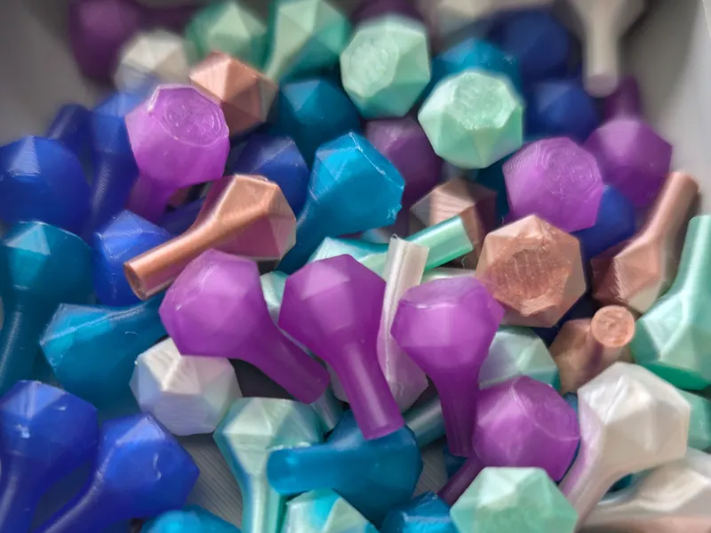 Diamond Cut Mastermind Pegs