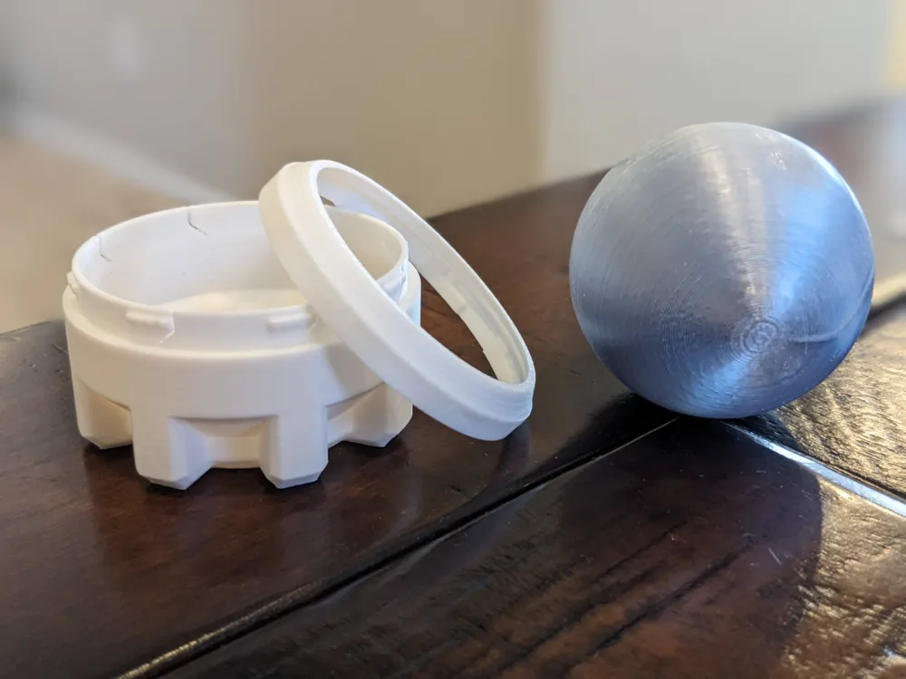 Handheld massage roller ball with grip Remixed by Just say no to poop